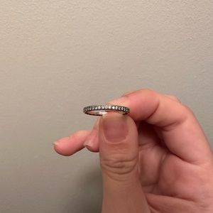 Pandora sparkle and hearts ring